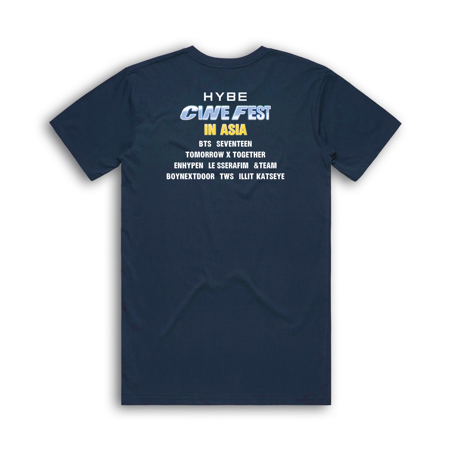 HYBE CINE FEST IN ASIA Official Licensed Short-Sleeve T-Shirt