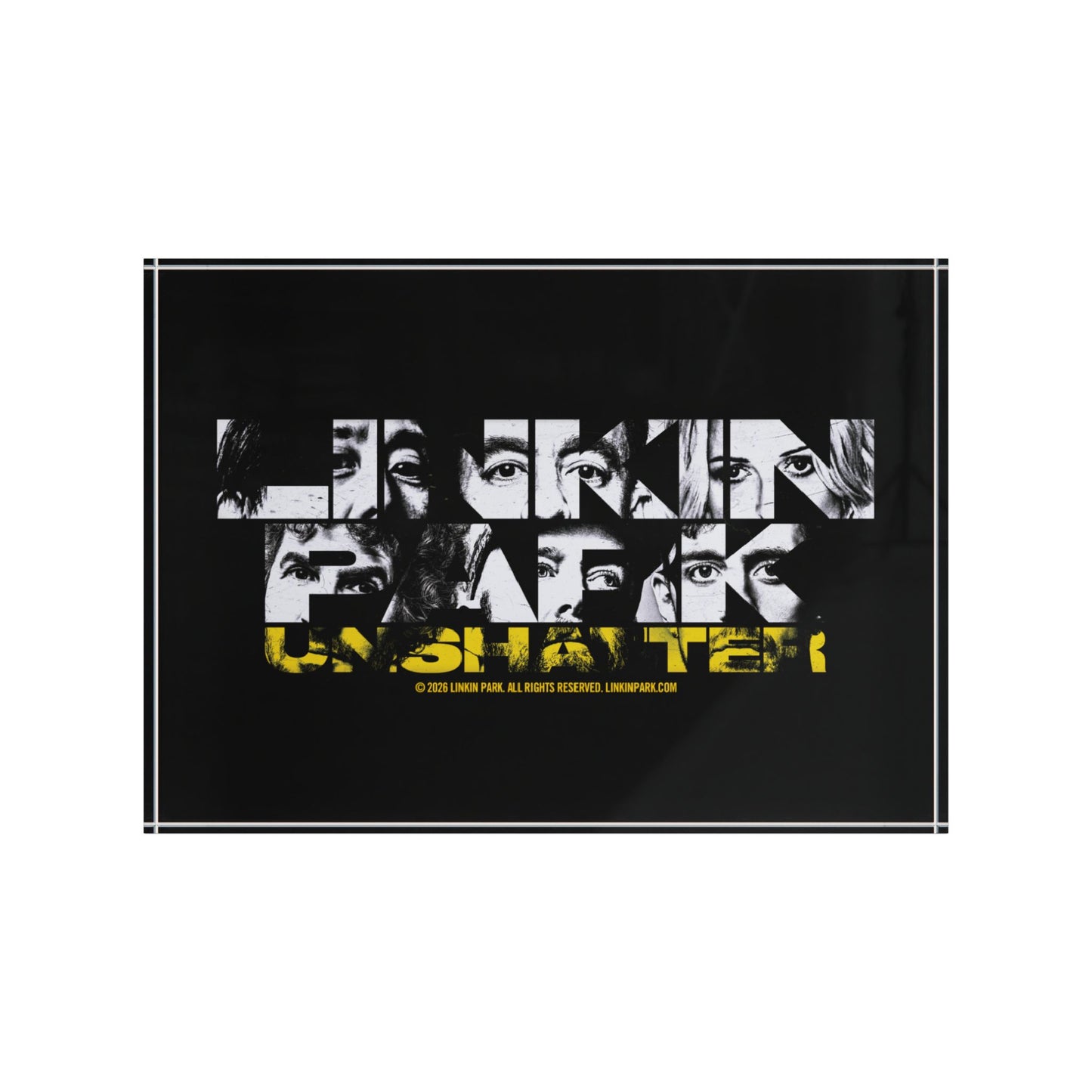 Linkin Park Unshatter Acrylic Block