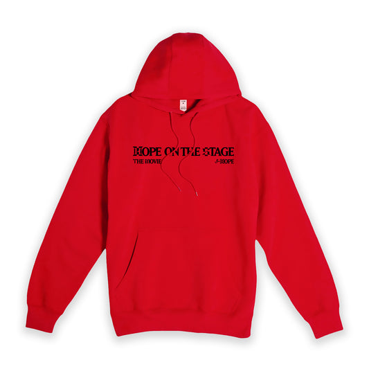 j-hope Tour 'HOPE ON THE STAGE' THE MOVIE - Official Licensed Hoodie (Red)