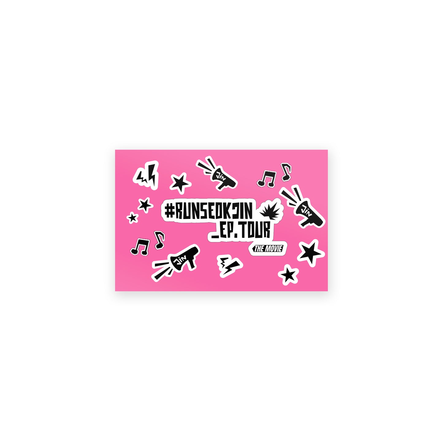 #RUNSEOKJIN_EP.TOUR THE MOVIE - Official Licensed Sticker Set