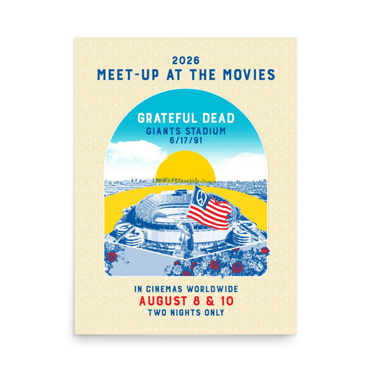 Grateful Dead Giants Stadium Concert Film Poster