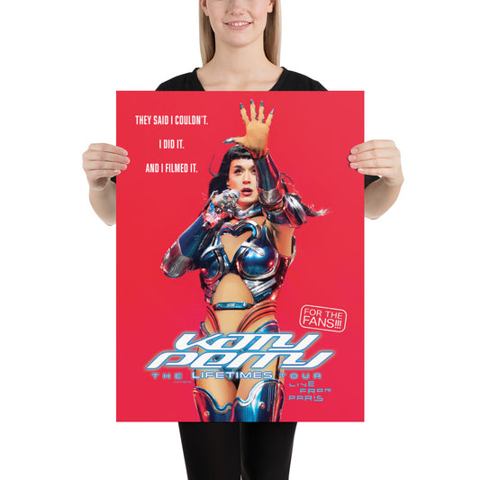 Katy Perry: The Lifetimes Tour – Live From Paris Poster