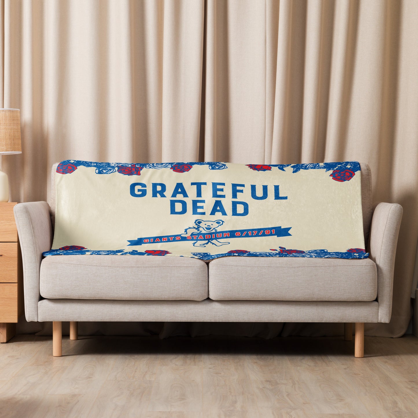 Grateful Dead Sherpa Blanket Giants Stadium